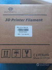 filo per stampante 3d