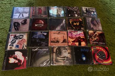 Lotto 20 cd heavy metal