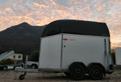 Trailer van trasporto cavalli in allu