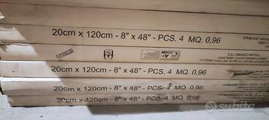 Piastrelle Gres beige effetto legno 