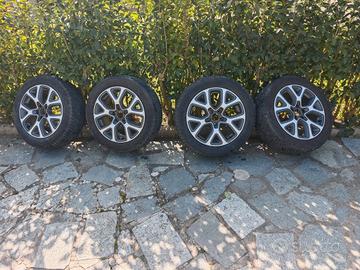 CERCHI ORIGINALI FIAT 500X 17 CON GOMME 4S