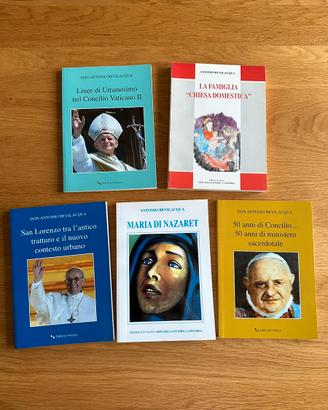 Lotto 5 libri religiosi don Antonio Bevilacqua
