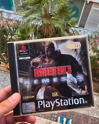 PS1 RESIDENT EVIL 3 NEMESIS 🇮🇹 