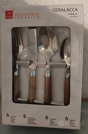 set posate X6 Bormioli rocco