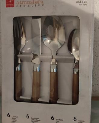 set posate X6 Bormioli rocco
