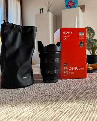 Sony FE 24-105 f4 OSS Full Frame garanzia 2 anni