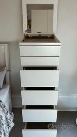 Armadio cassettiera Ikea malm