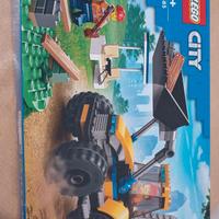 LEGO 60385 City Scavatrice e puzzle Paw Patrol