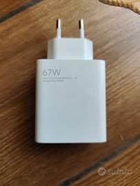 CARICABATTERIE XIAOMI 67W ORIGINALE  NUOVO
