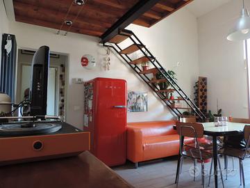 Frigorifero SMEG fab28 rosso lucido stile vintage
