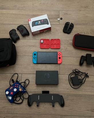 Nintendo Switch OLED FULL BUNDLE + DK + 256GB