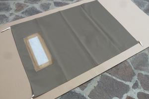 Capote Fiat 500 C Topolino epoca color tortora