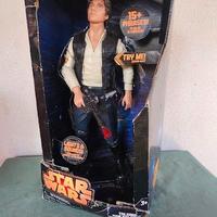 STAR WARS ACTION FIGURE HAN SOLO PARLANTE DISNEY