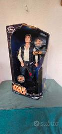 STAR WARS ACTION FIGURE HAN SOLO PARLANTE DISNEY