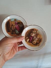 Piattini vintage in porcellana Limoges