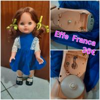 Bambola effe franca anni 70