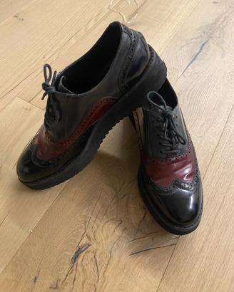 Scarpe Oxford tricolore (CINTI)