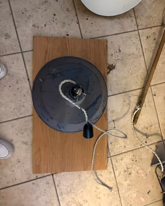 Lampada a sospensione vintage