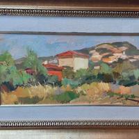 quadro a olio di Lenzi Enzo