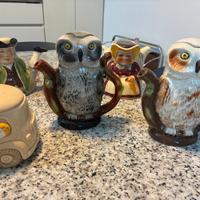 Teiere vintage in blocco