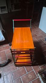 Carrello Vintage Pop Art colorato