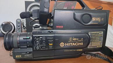Videocamera vintage Hitachi S-VHS  S7200E c