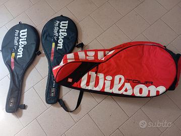 sacca porta racchette da tennis Wilson 