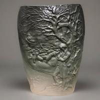 MARIO BRUNETTI ( 1907- 1995 🇮🇪) vaso “Pastorale