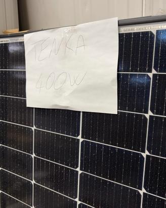 Pannello Fotovoltaico Tenka 400w cornice nera