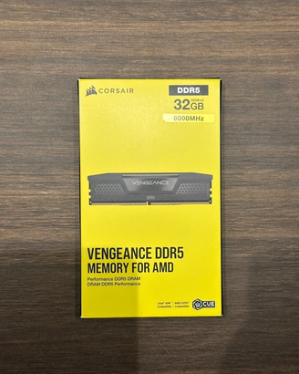 SIGILLATO! CORSAIR VENGEANCE 6000MHz CL30 EXPO RAM