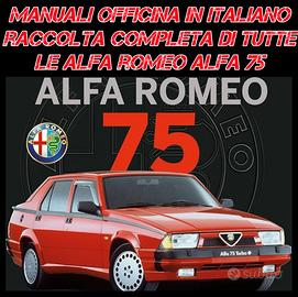 Manuale Officina in Italiano Alfa Romeo Alfa 75 ie