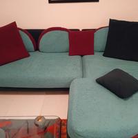 divano con chaise longie