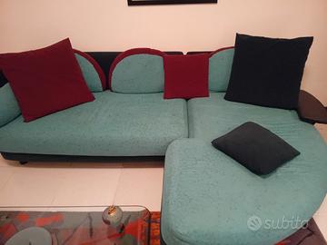 divano con chaise longie