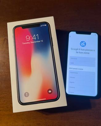 Iphone X space gray 64Gb