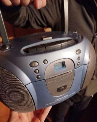 Radio con CD e cassette