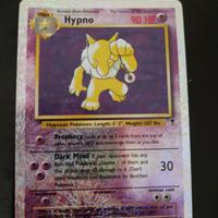 Pokémon hypno reverse holo legendary 