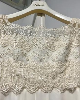 Abito da sposa stile impero, Atelier Colomba Più