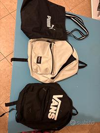 Zaino scuola Eastpak, Vans, borsa Puma