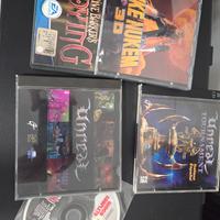 Lotto 7 giochi rari vintage pc