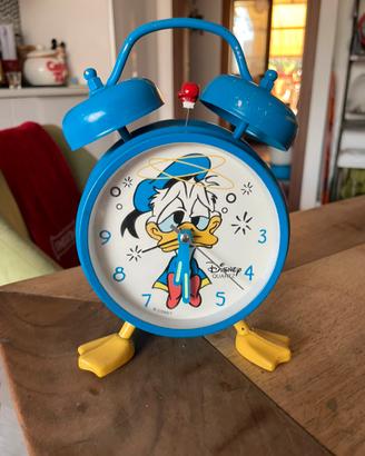 SVEGLIA VINTAGE PAPERINO DISNEY DONALD DUCK