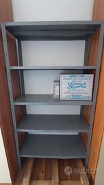 SCAFFALE metallico 100 x 188 x 40, 5 ripiani