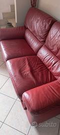 Divano in pelle 
