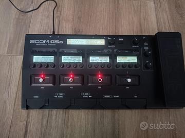 Pedaliera Multieffetto Zoom G5n per Chitarra - Com