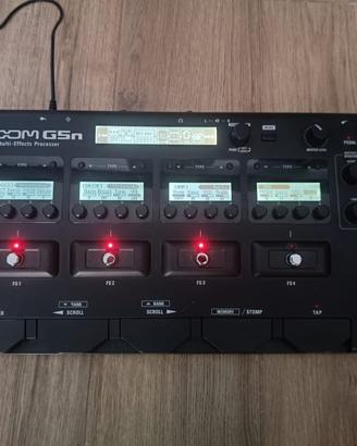 Pedaliera Multieffetto Zoom G5n per Chitarra - Com