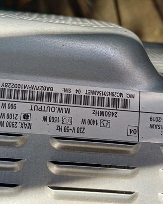 micronde combinato Samsung MC28H5015AW