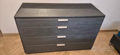 cassettiera e comodini stile moderno