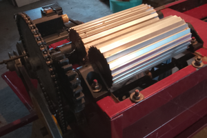 Macchina agricola per uva