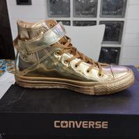 Scarpe converse rare oro edizione limitata 