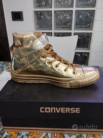 Scarpe converse rare oro edizione limitata 