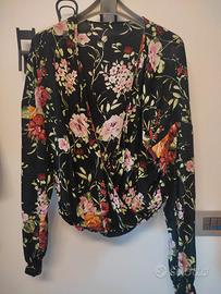 maglietta estiva floreale